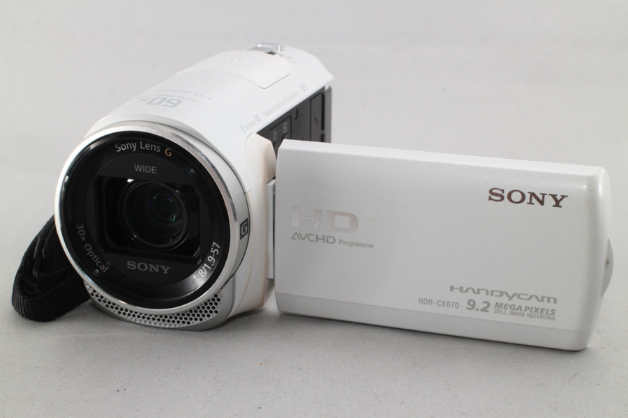 海外限定】 3729- ソニー SONY HDビデオカメラ Handycam HDR-CX670
